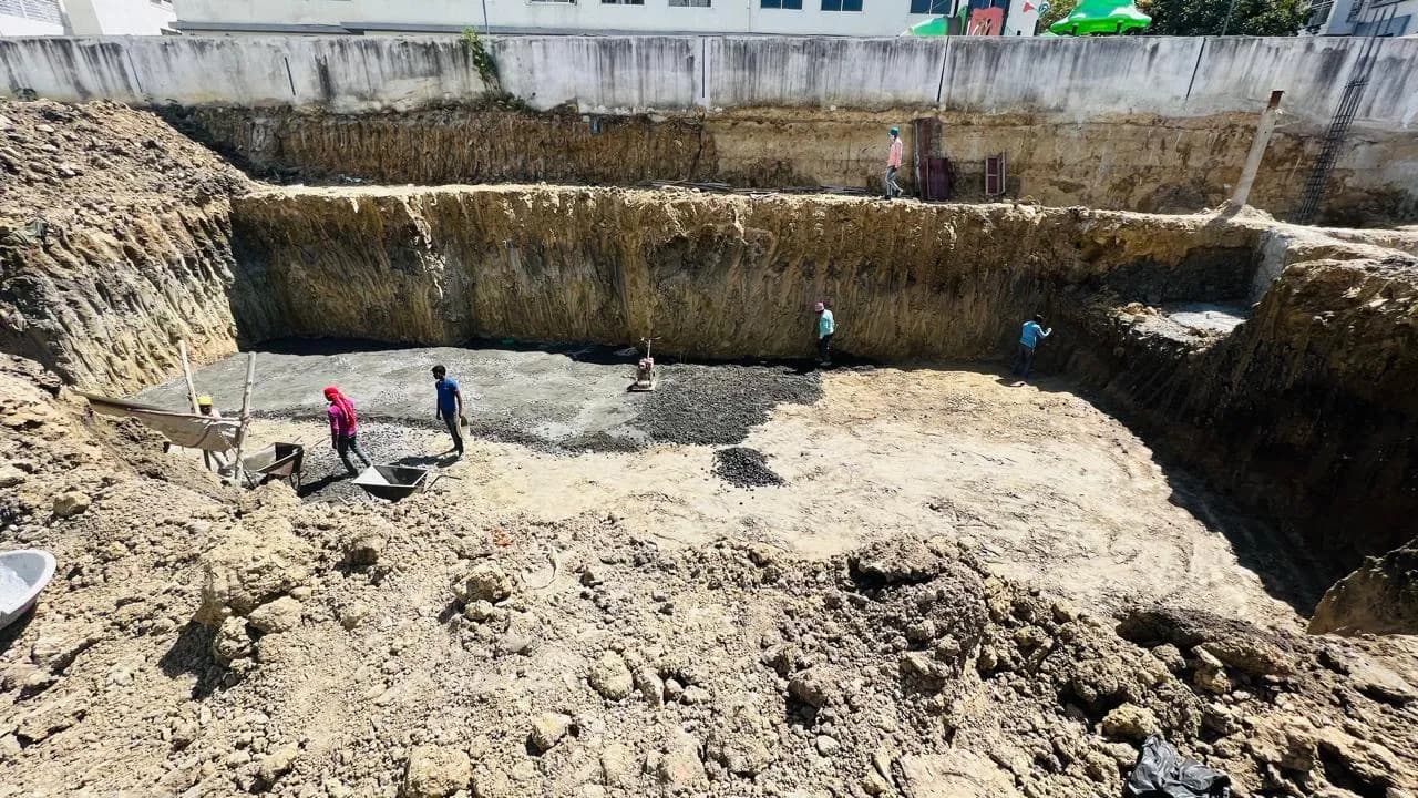 Sri Balaji Vaibhav: Site photo filed with Karnataka RERA