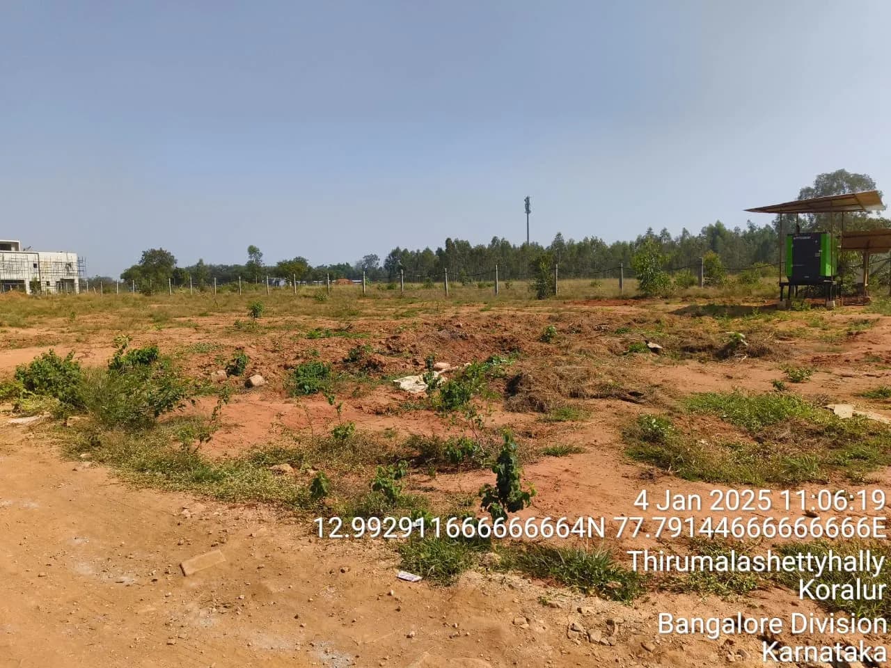 Riviera Uno: Site photo filed with Karnataka RERA