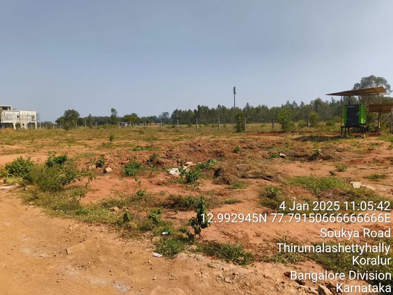 Riviera Uno: Site photo filed with Karnataka RERA