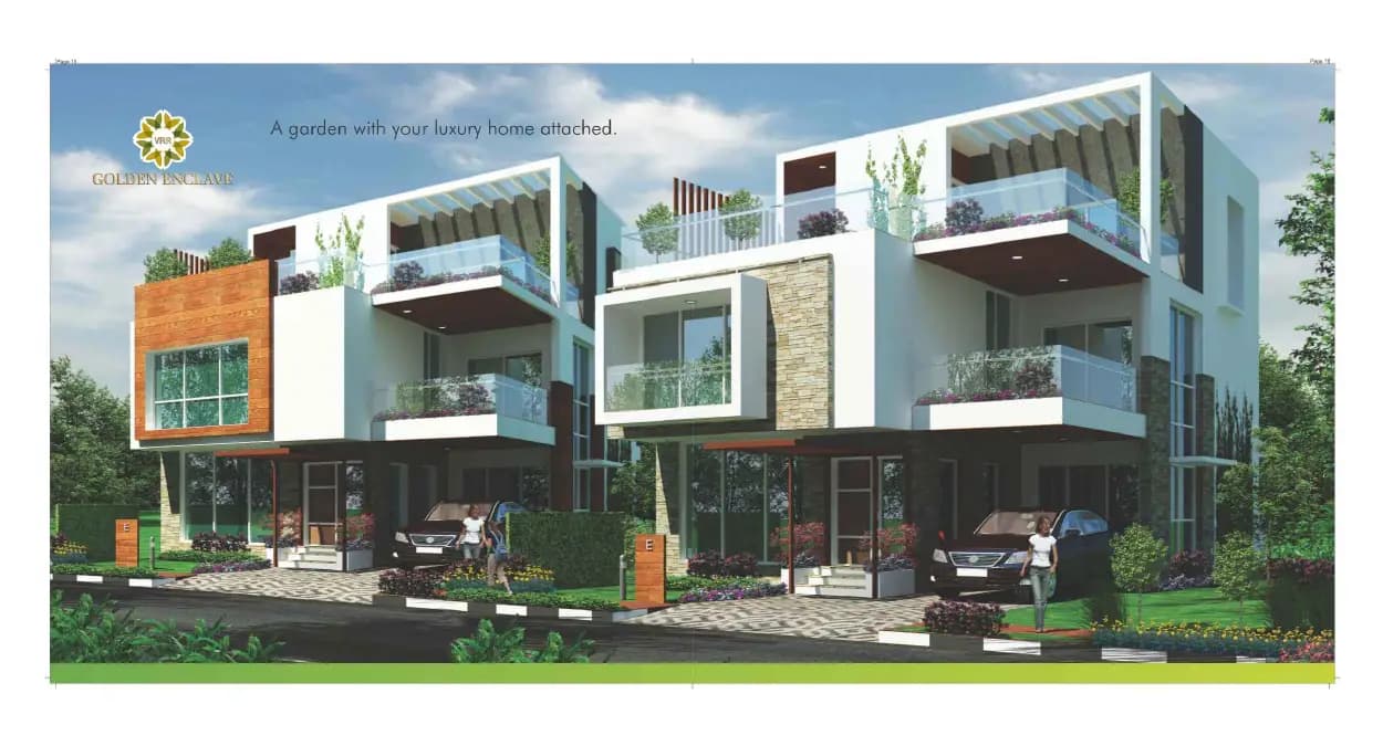 VRR Golden Enclave: Brochure, page 6 (filed with Karnataka RERA)