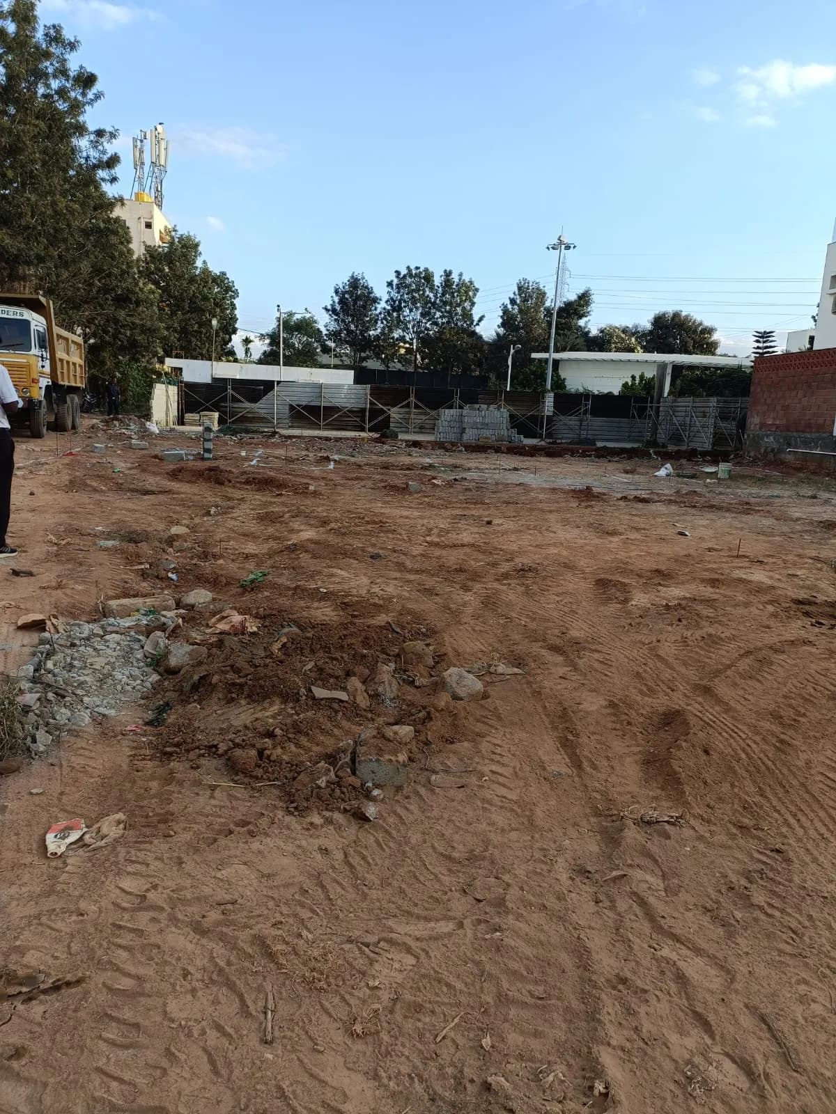 VRR Golden Enclave: Site photo filed with Karnataka RERA