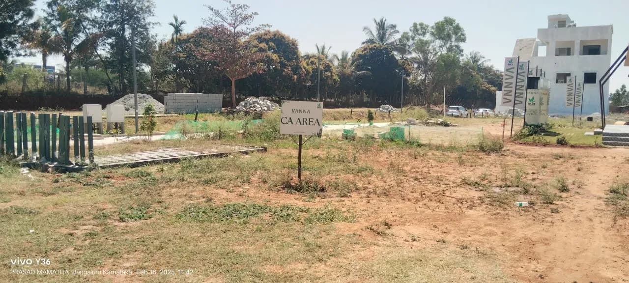 Vanna - Phase 2: Site photo filed with Karnataka RERA