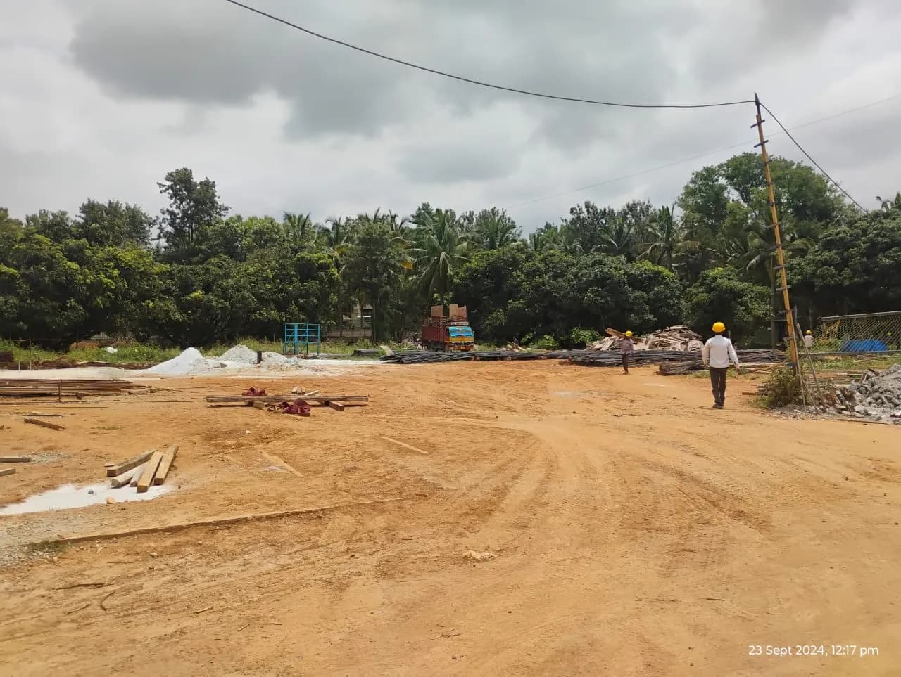 Ebony at Brigade Orchards: Site photo filed with Karnataka RERA