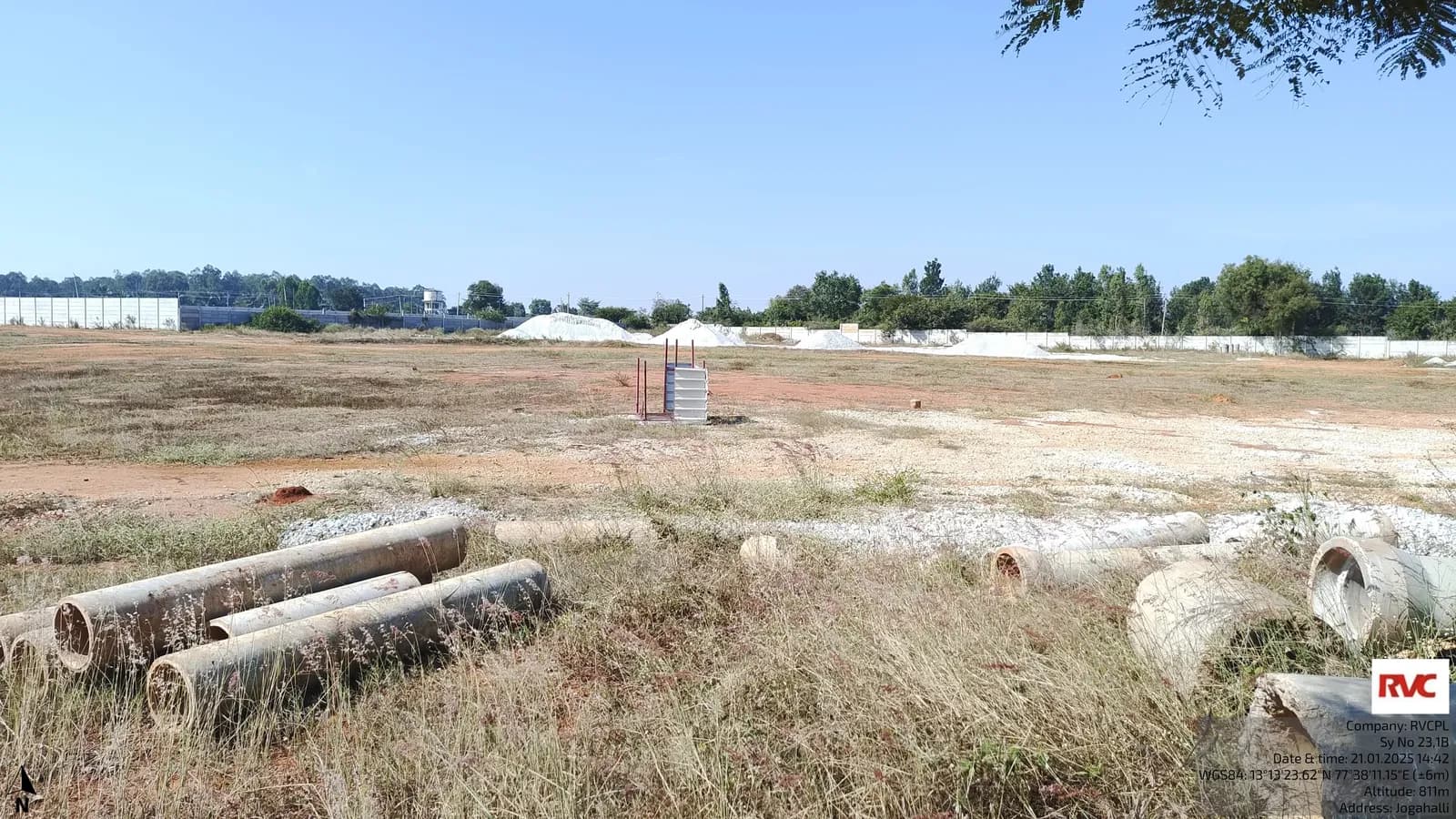 Earthsong by Manyata: Site photo filed with Karnataka RERA