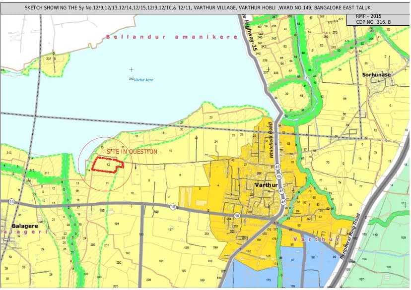 Blue Meadows: CDP Demarcation.pdf (filed with Karnataka RERA)
