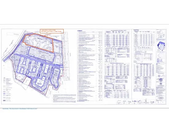 Elara Celestia: 20 Area Demarcation Signed by Architect (filed with Karnataka RERA)