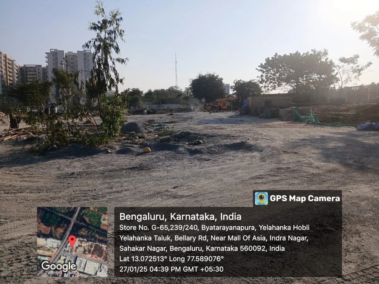 Elara Celestia: Site photo filed with Karnataka RERA