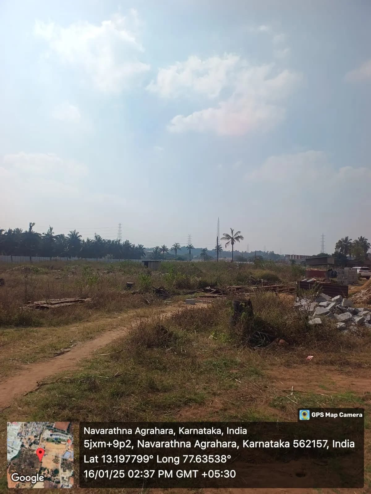 DS Max Sky Shlokam: Site photo filed with Karnataka RERA