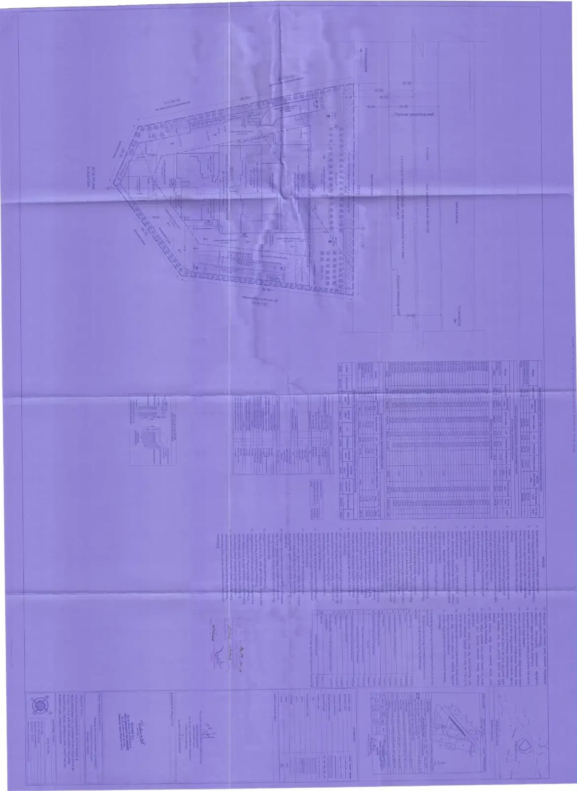 Concorde Eleve: Approved Building Plan, page 1 (filed with Karnataka RERA)