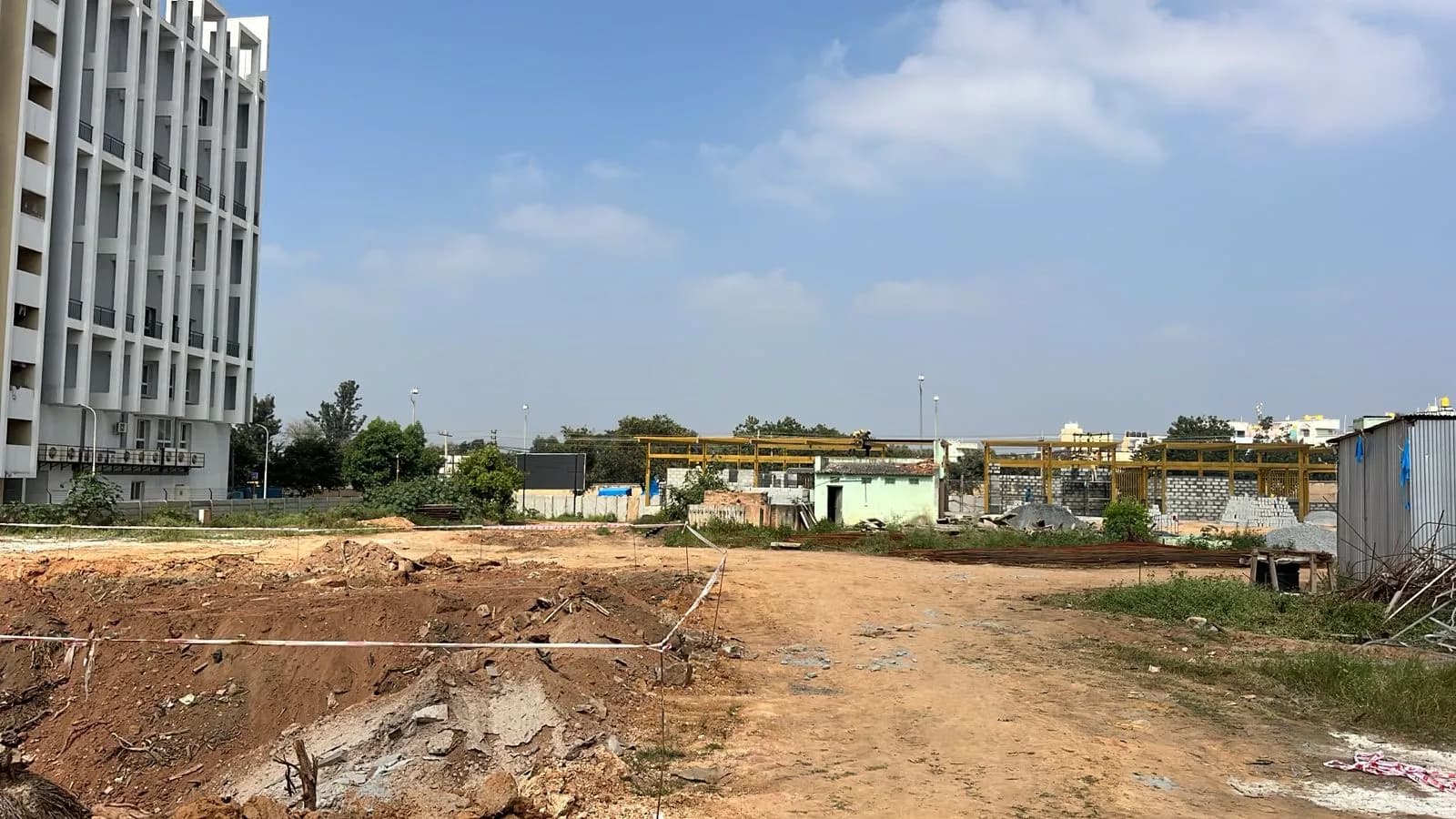 Concorde Eleve: Site photo filed with Karnataka RERA
