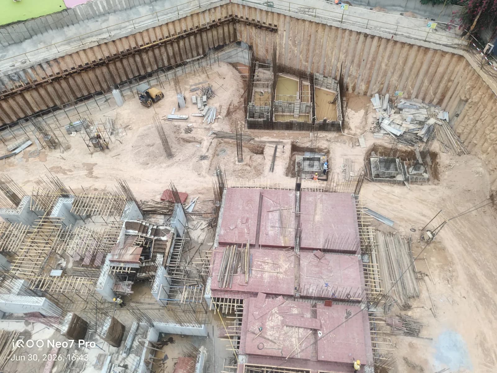 Concorde Eleve: Site photo filed with Karnataka RERA