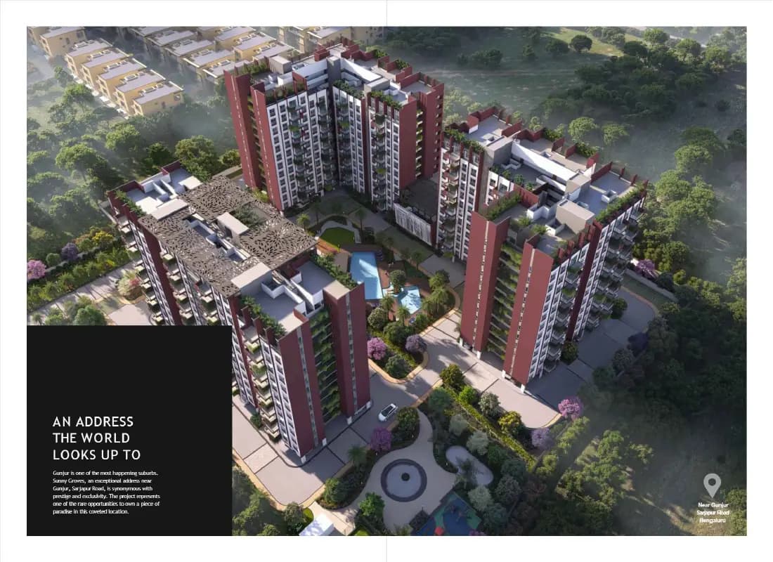 Cynosure Sunny Groves: Brochure, page 5 (filed with Karnataka RERA)