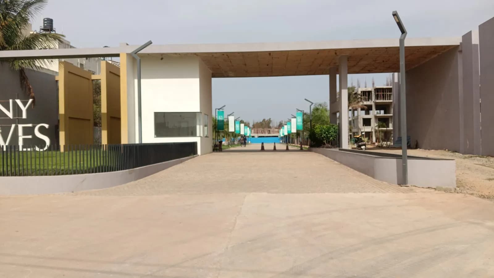 Cynosure Sunny Groves: Site photo filed with Karnataka RERA