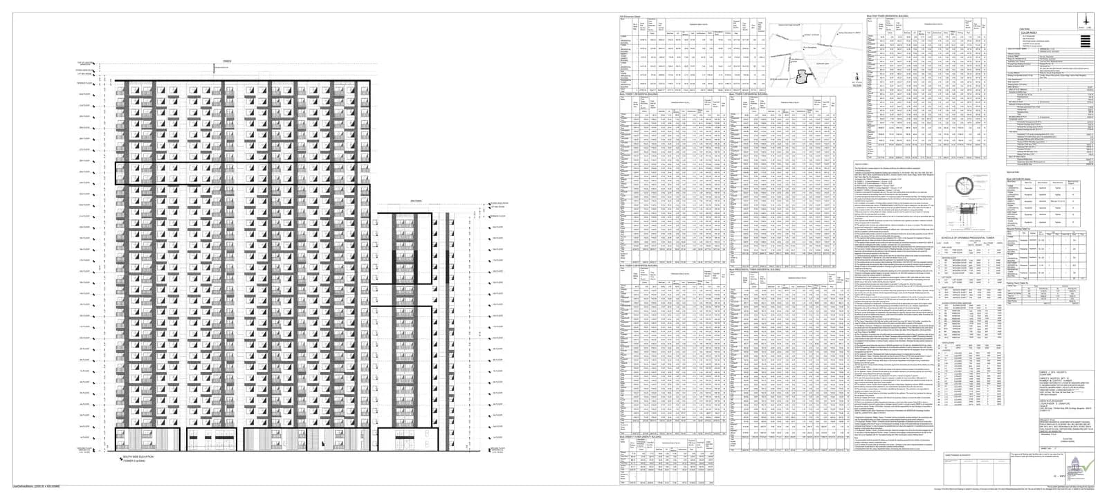Abhee Aaria: ElevationTower 3 & EWS.pdf (filed with Karnataka RERA)