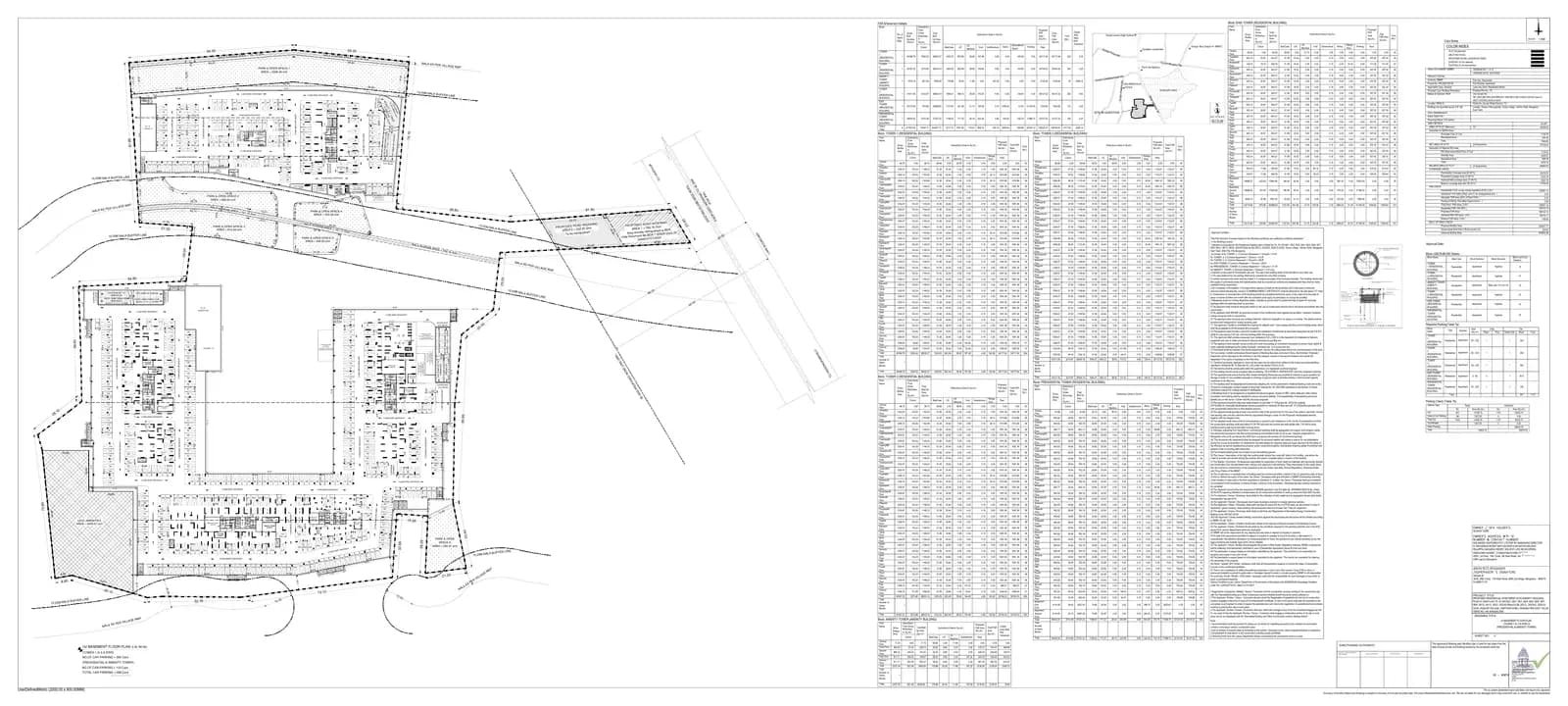 Abhee Aaria: 1st Basement Floor Plan.pdf (filed with Karnataka RERA)