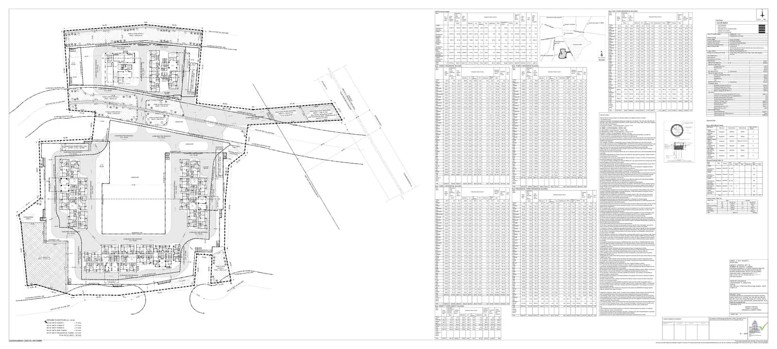 Abhee Aaria: Ground Floor Plan (filed with Karnataka RERA)