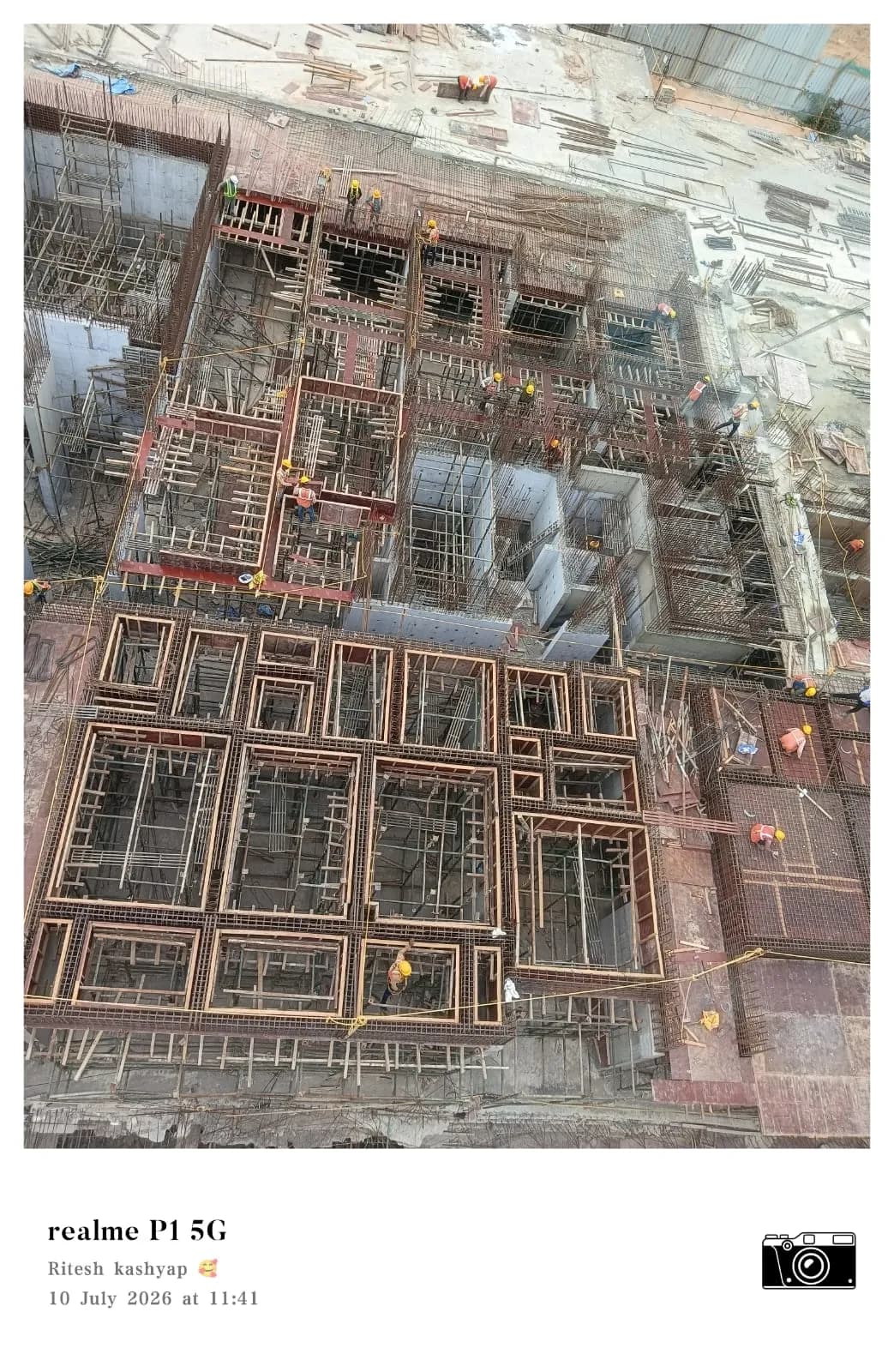 Abhee Aaria: Site photo filed with Karnataka RERA