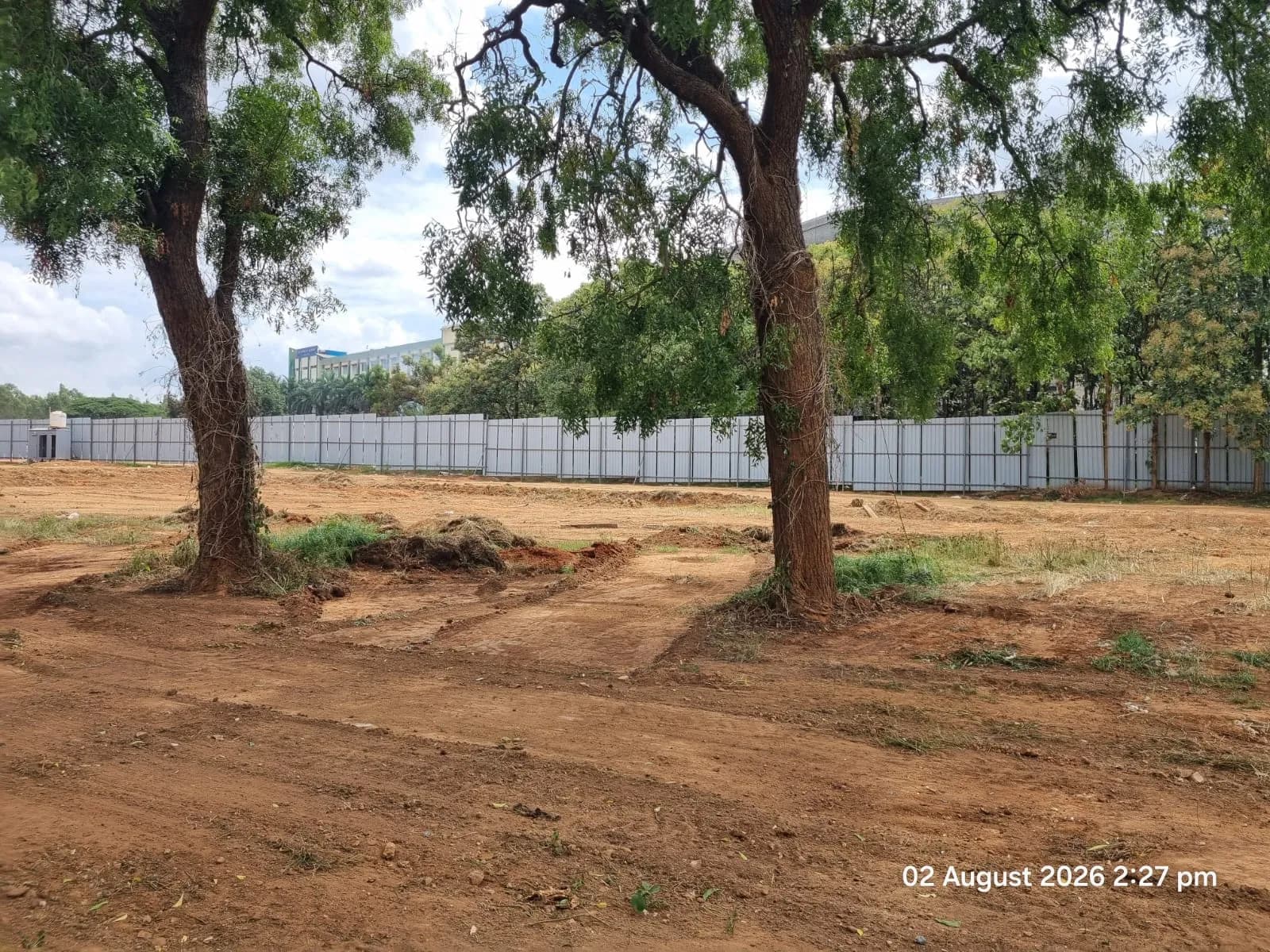 Arvind The Park: Site photo filed with Karnataka RERA
