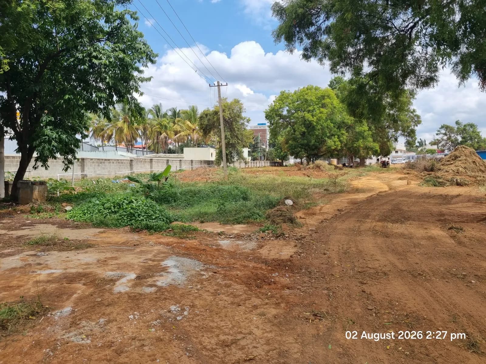 Arvind The Park: Site photo filed with Karnataka RERA