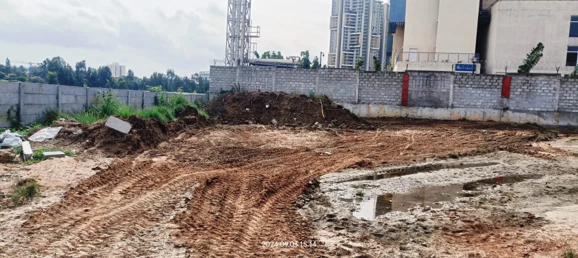 Samhita Finesse: Site photo filed with Karnataka RERA