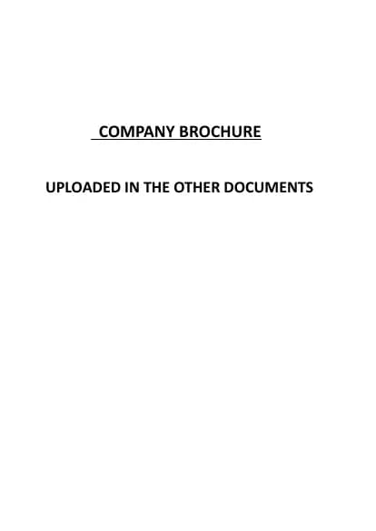 Vaishnavi At-One Krishna Brindavan: Brochure (filed with Karnataka RERA)