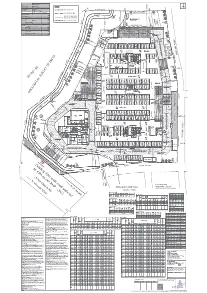 Vaishnavi At-One Krishna Brindavan: 12) Ground Floor plan (filed with Karnataka RERA)