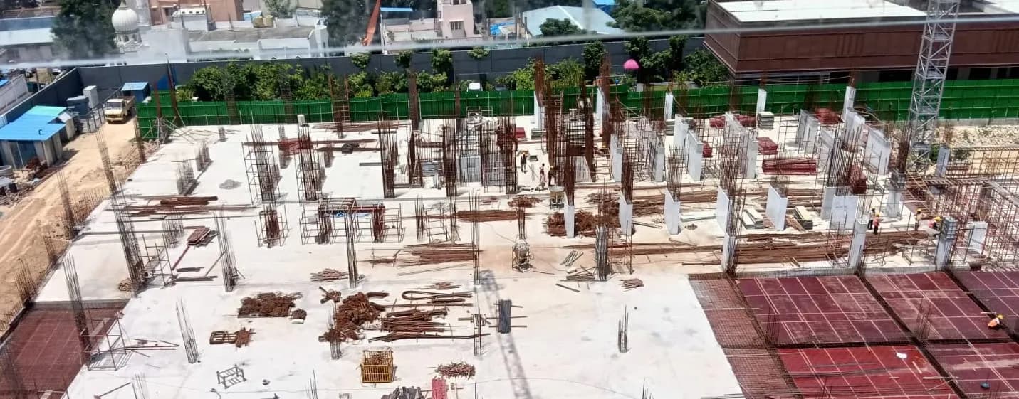 Vaishnavi At-One Krishna Brindavan: Site photo filed with Karnataka RERA