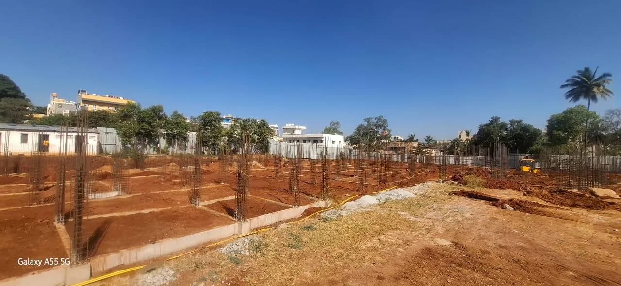 Natures Lap By 5 Elements: Site photo filed with Karnataka RERA