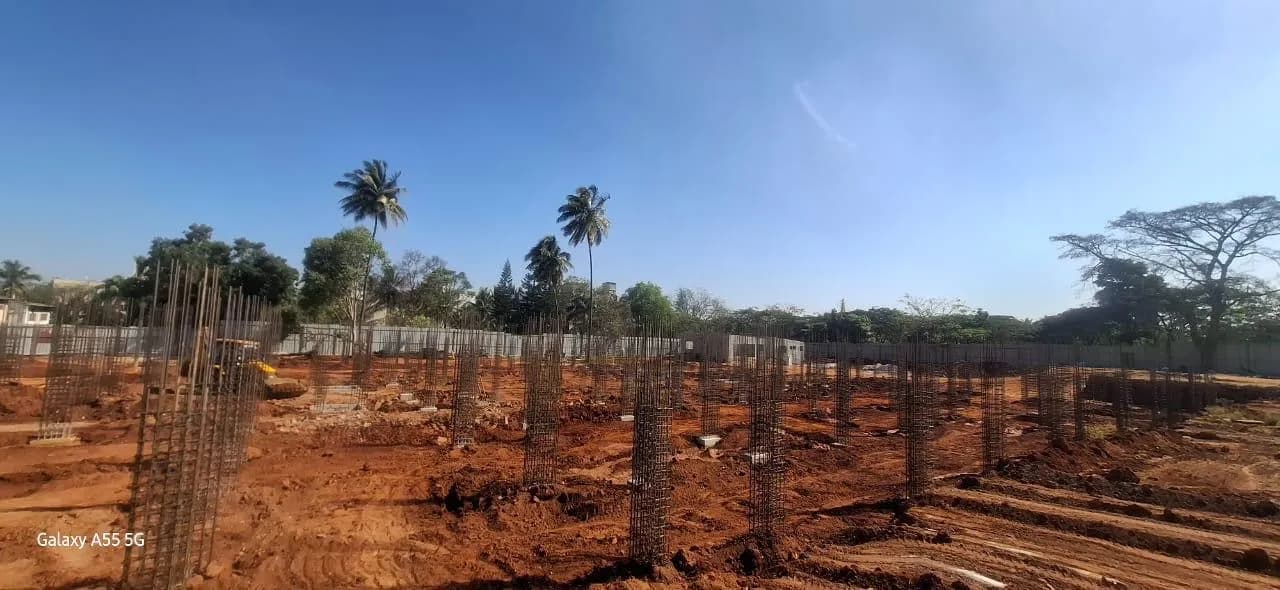 Natures Lap By 5 Elements: Site photo filed with Karnataka RERA