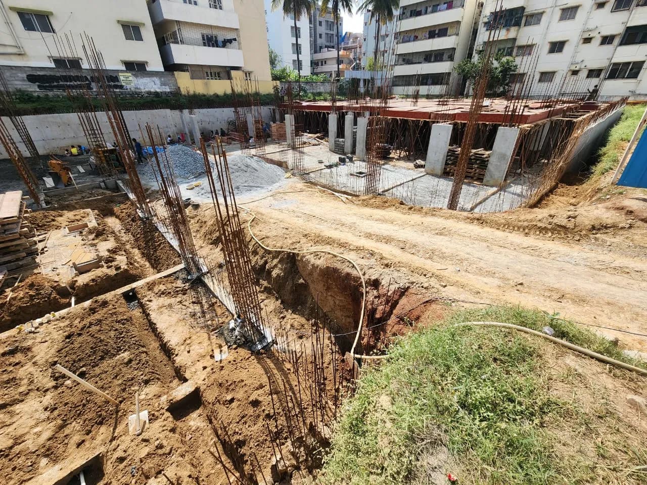 J R Royale: Site photo filed with Karnataka RERA