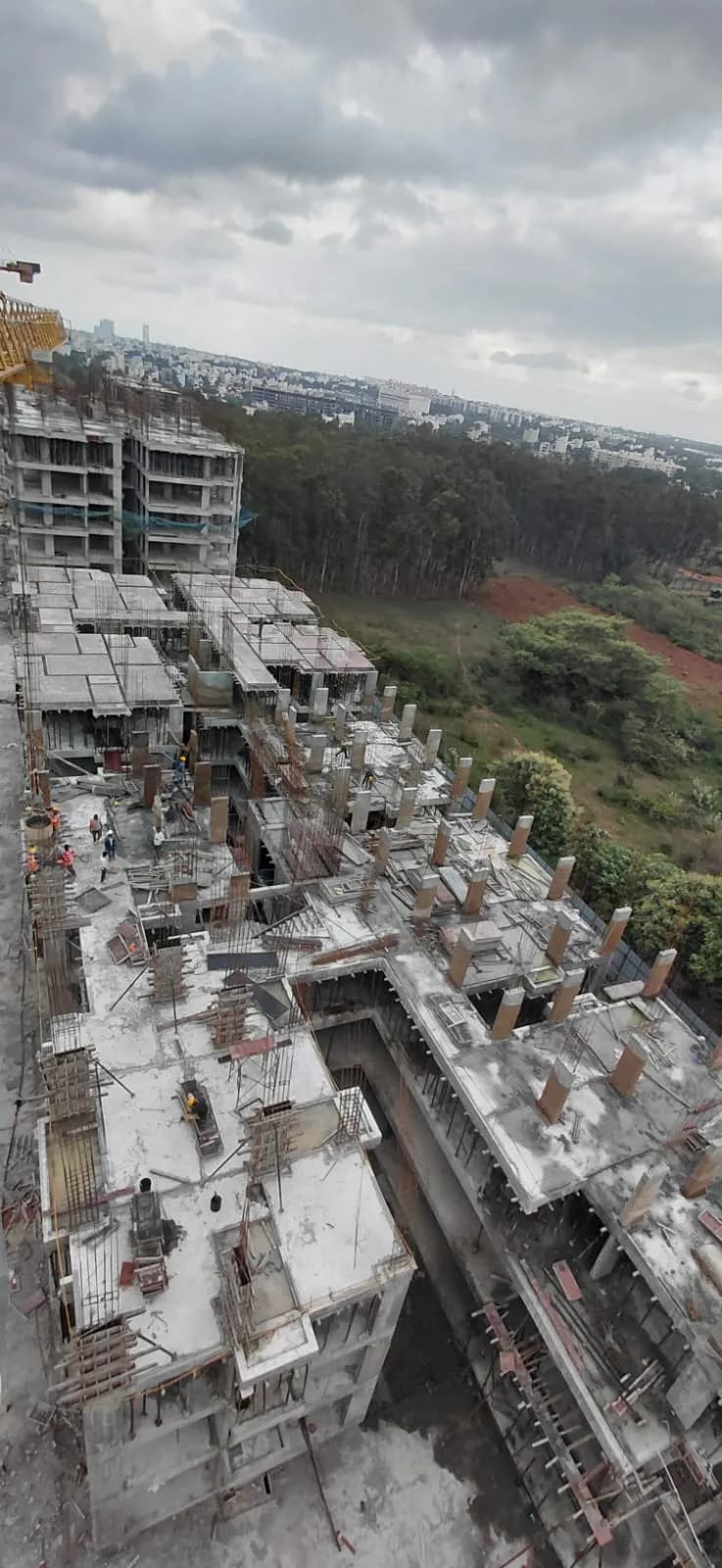 Abhee Serenity Springs: Site photo filed with Karnataka RERA