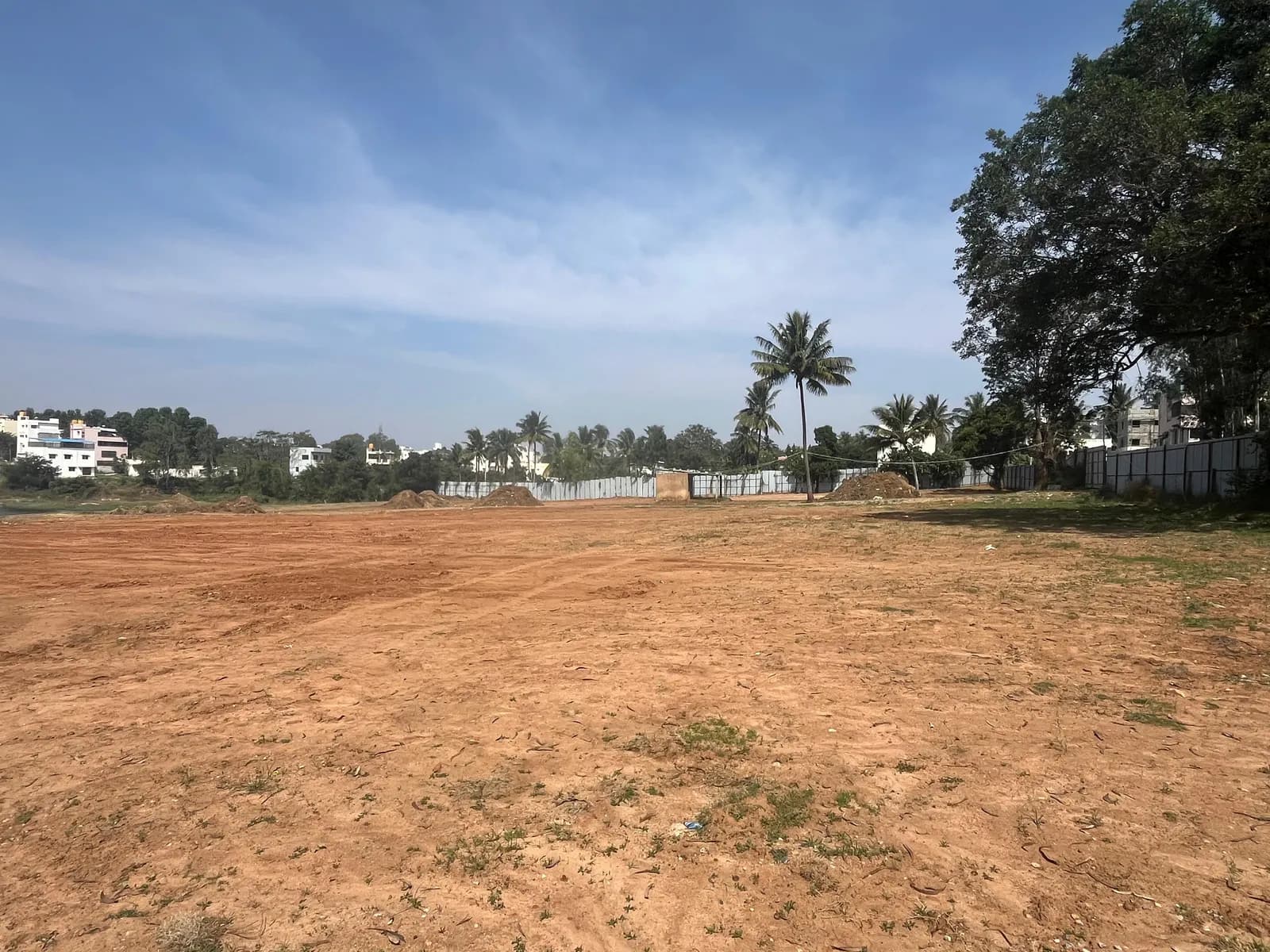 Rainbow Mayfair: Site photo filed with Karnataka RERA