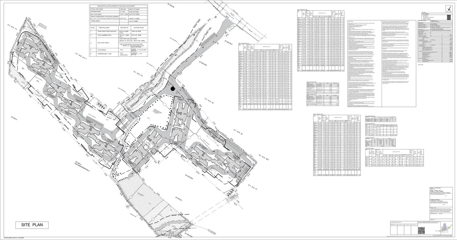 The Earthscape Phase-1: 12 Earthscape Phase-1 Building Plan, page 1 (filed with Karnataka RERA)
