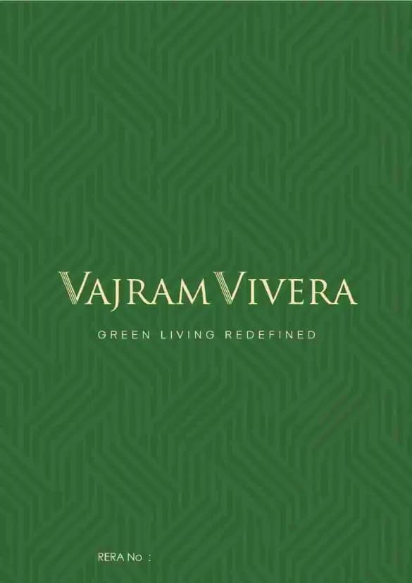 Vajram Vivera: Brochure, page 1 (filed with Karnataka RERA)