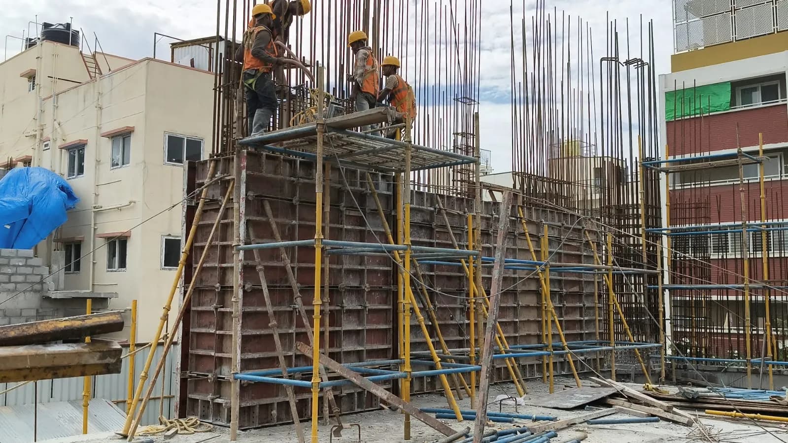 Skav Madhura: Site photo filed with Karnataka RERA