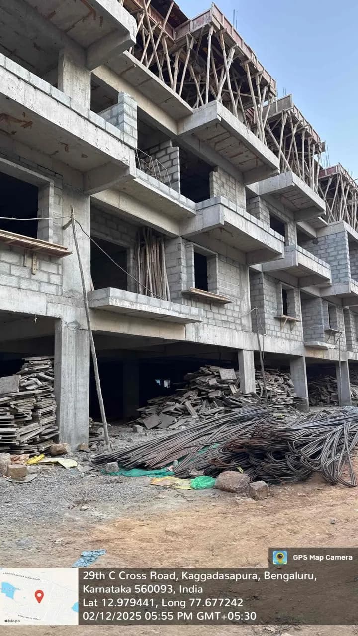 Sai Srikaram: Site photo filed with Karnataka RERA