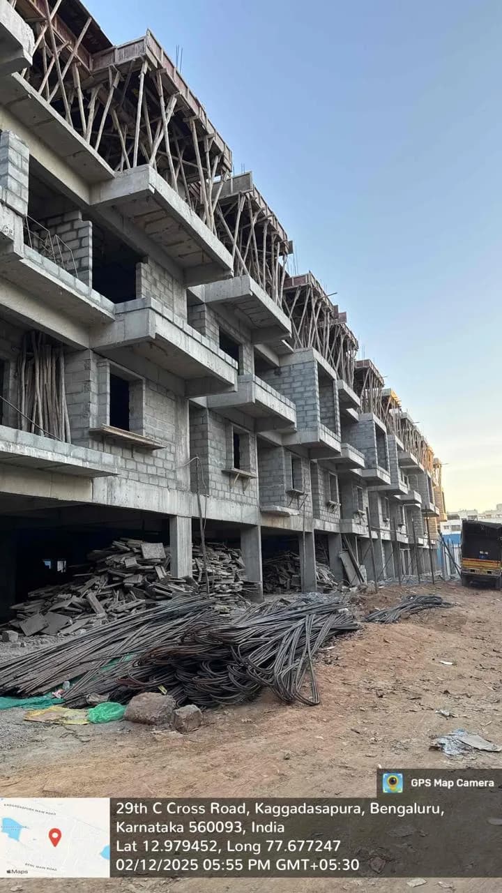 Sai Srikaram: Site photo filed with Karnataka RERA