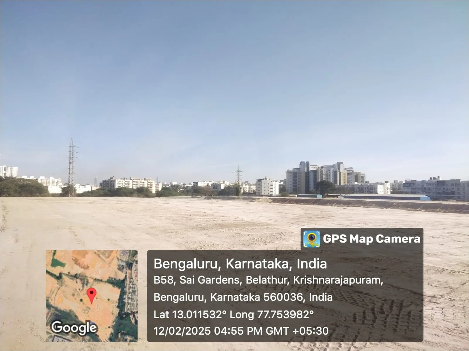 Montecito: Site photo filed with Karnataka RERA