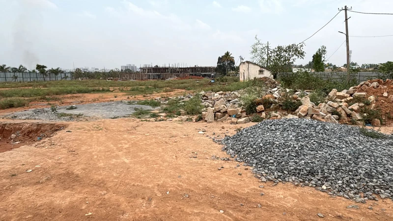 Madhura Gardens: Site photo filed with Karnataka RERA