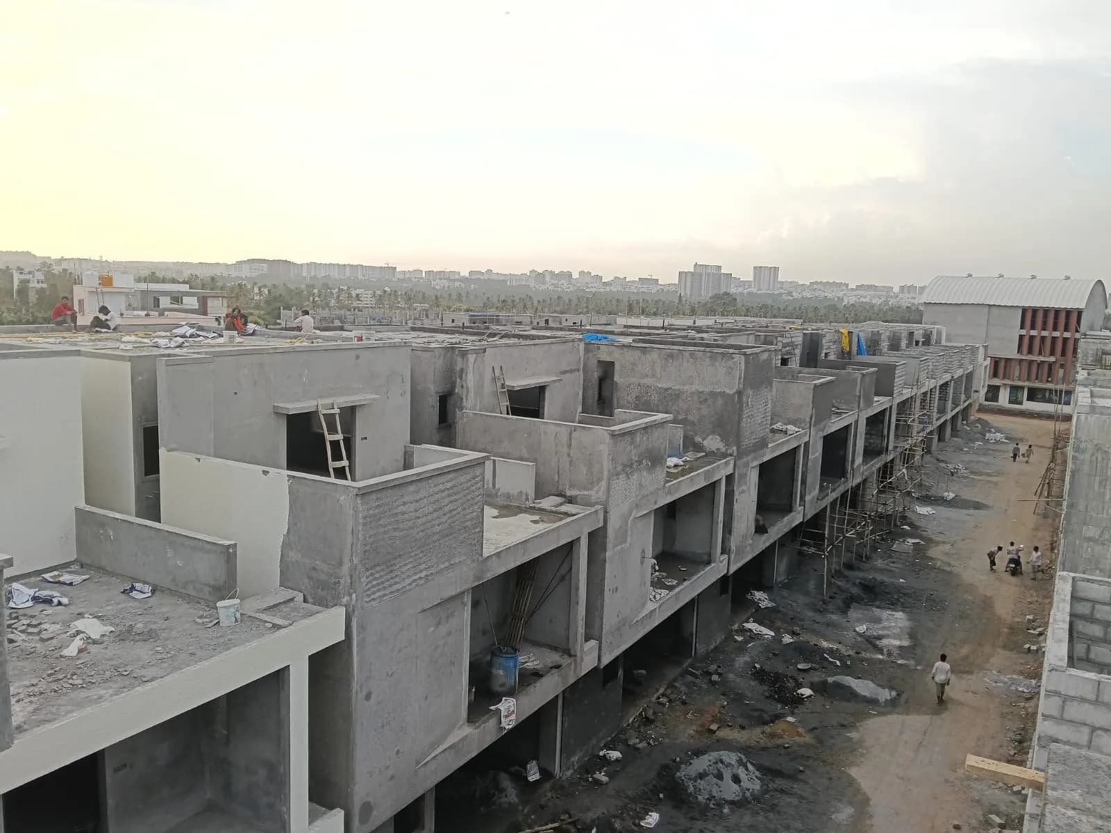 Madhura Gardens: Site photo filed with Karnataka RERA
