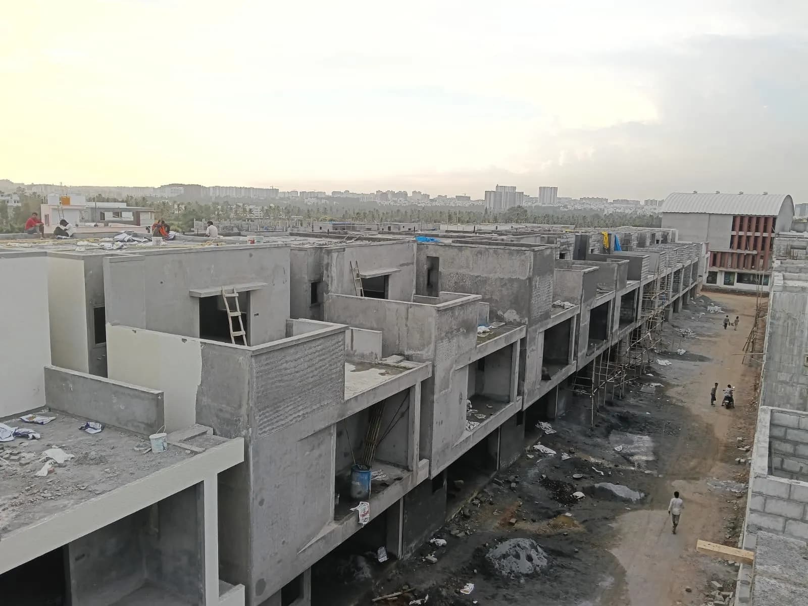 Madhura Gardens: Site photo filed with Karnataka RERA