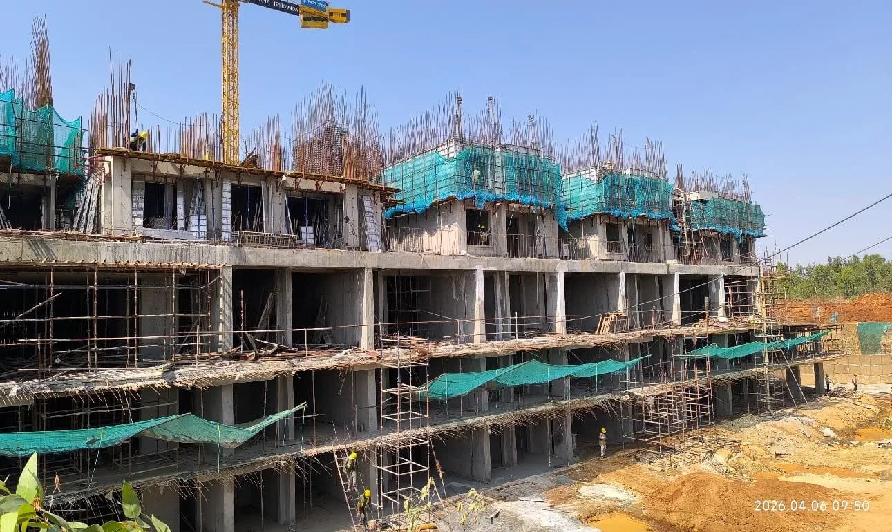Mana Skanda The Right Life T789: Site photo filed with Karnataka RERA