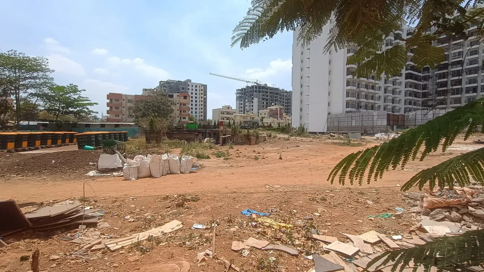Alpine Pyramid - Iris: Site photo filed with Karnataka RERA