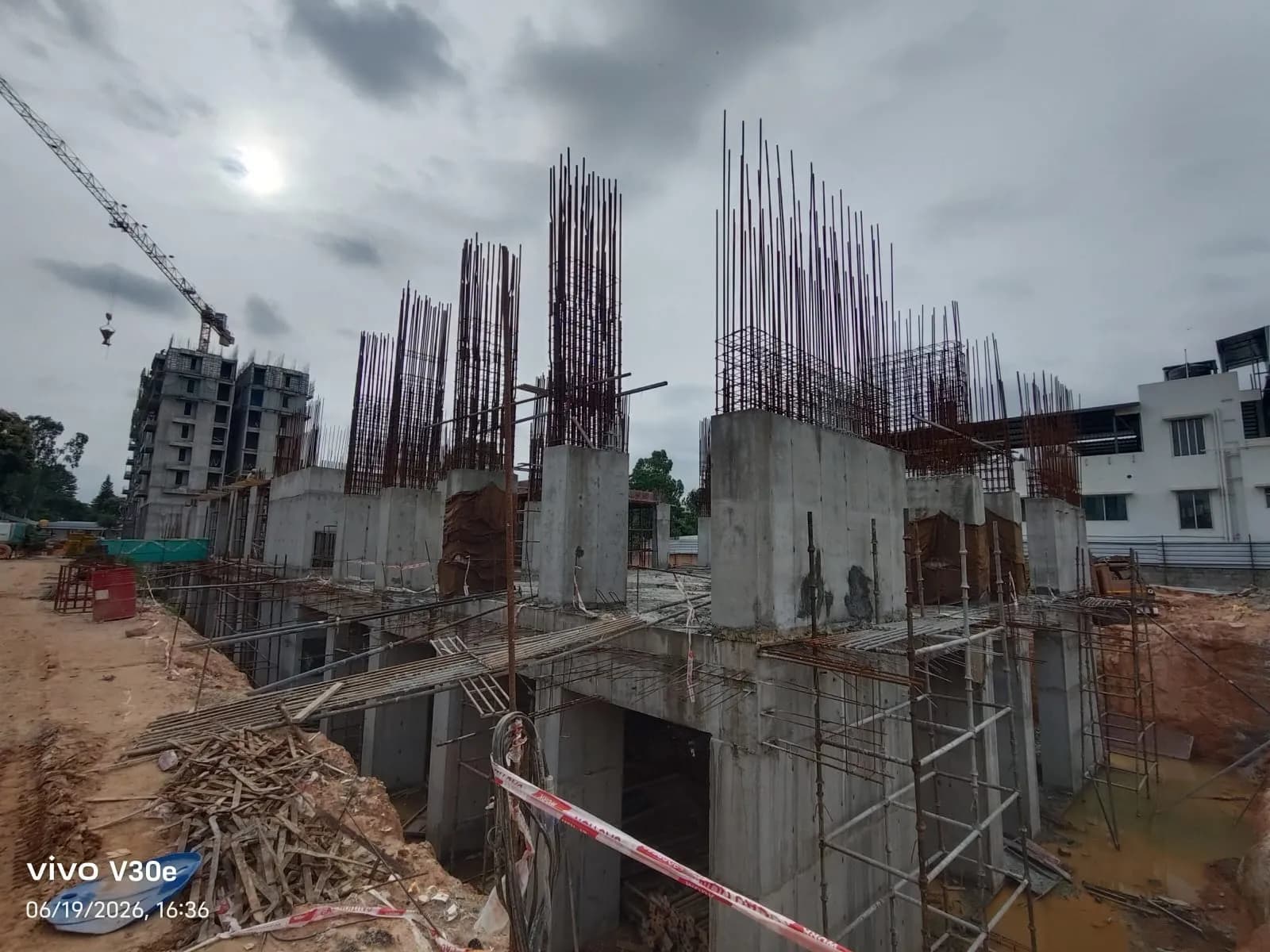 Aratt Alchemy Essence: Site photo filed with Karnataka RERA