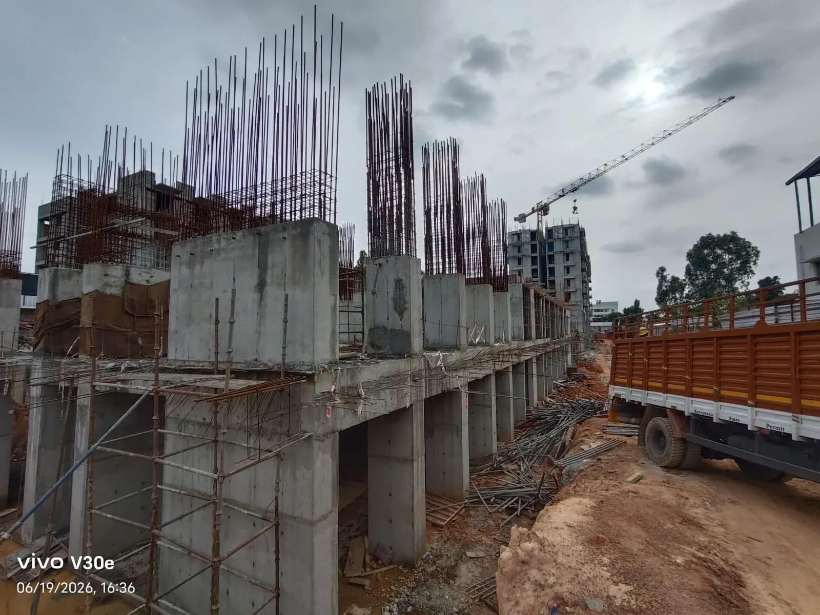 Aratt Alchemy Essence: Site photo filed with Karnataka RERA