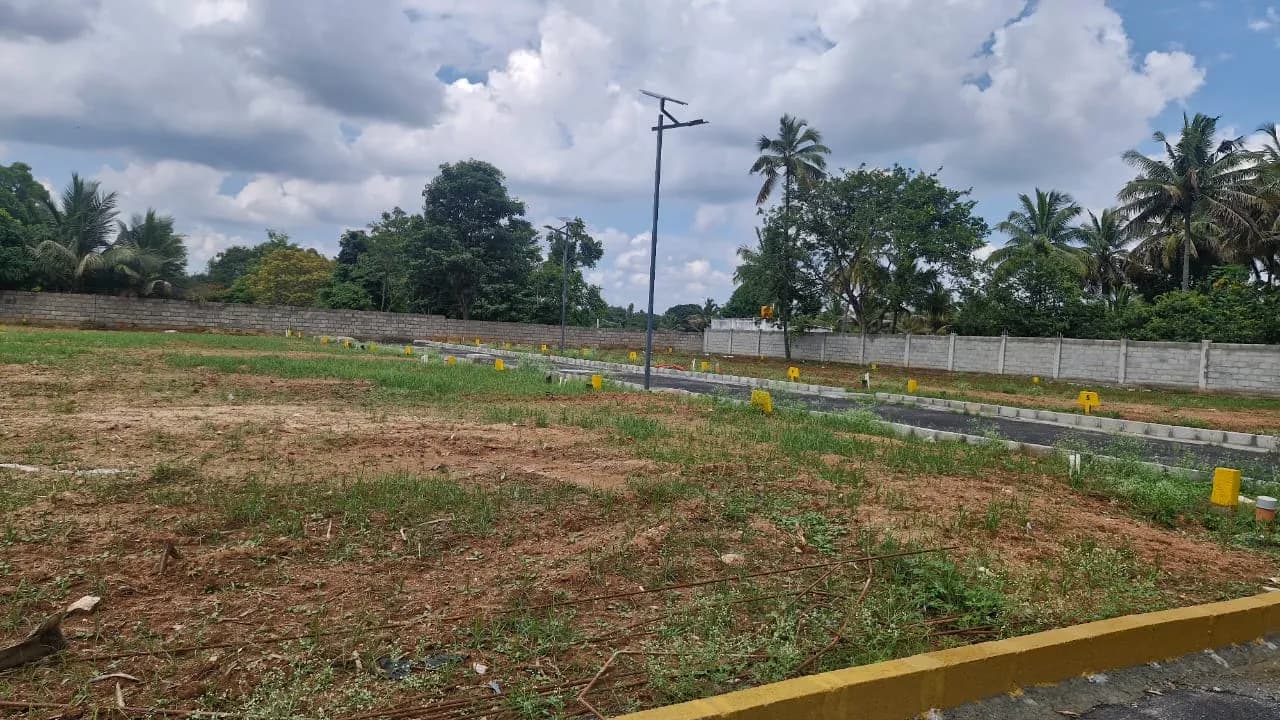 Pruthvi Evara: Site photo filed with Karnataka RERA