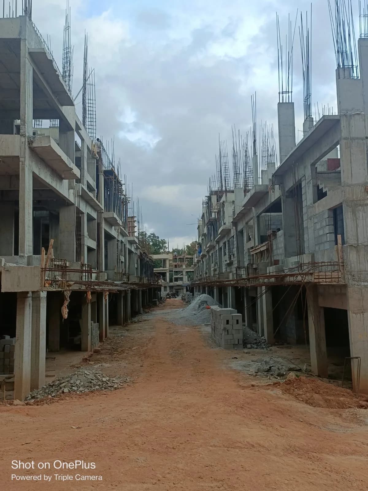 NVT Oikos: Site photo filed with Karnataka RERA