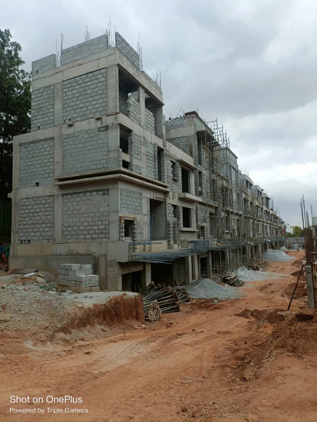 NVT Oikos: Site photo filed with Karnataka RERA