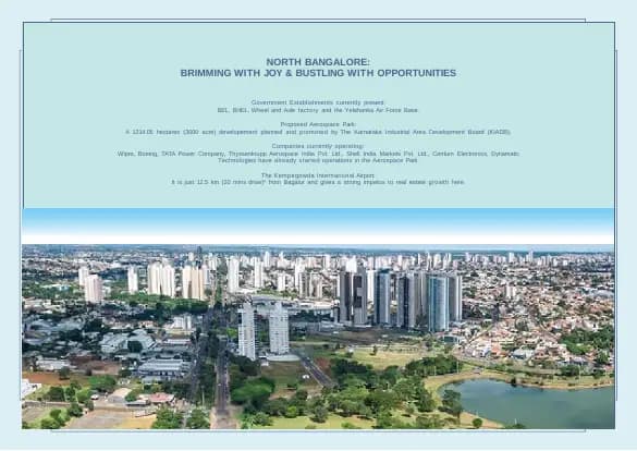 Barca At Godrej MSR City: Final Brochure, page 4 (filed with Karnataka RERA)