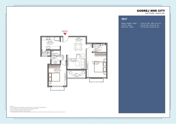 Barca At Godrej MSR City: Final Brochure, page 6 (filed with Karnataka RERA)
